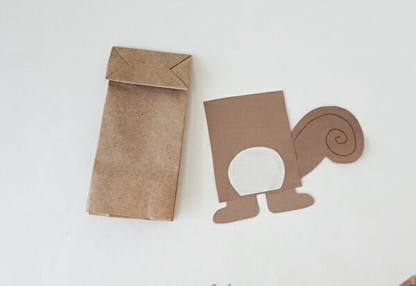 paper bag chipmunk paper bag craft ideas