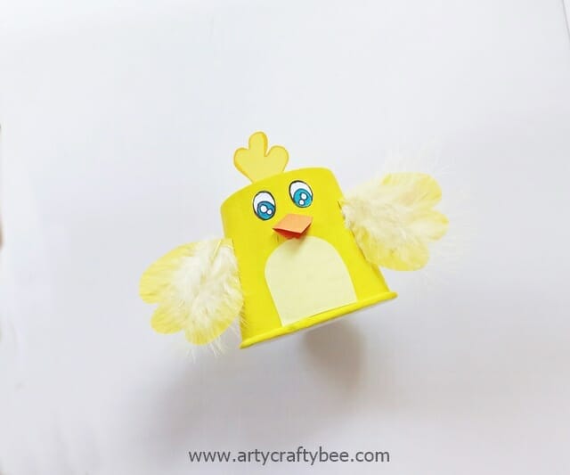 easter chick crafts for preschoolers