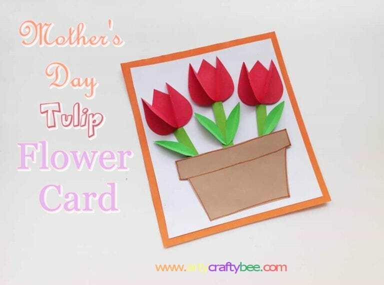 DIY Mother’s Day Tulip Card Tutorial