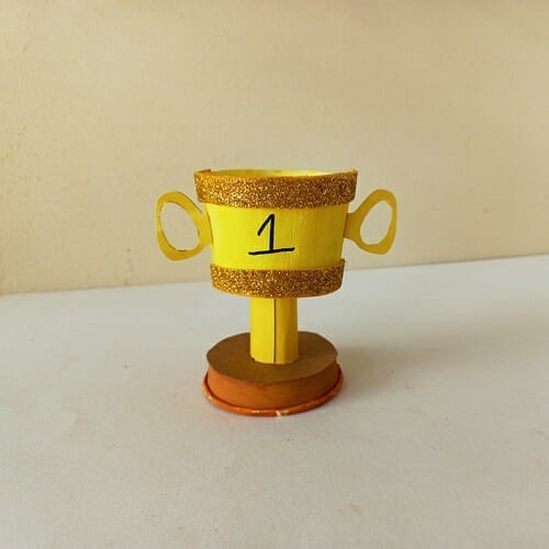 father's day trophy preschool craft activities