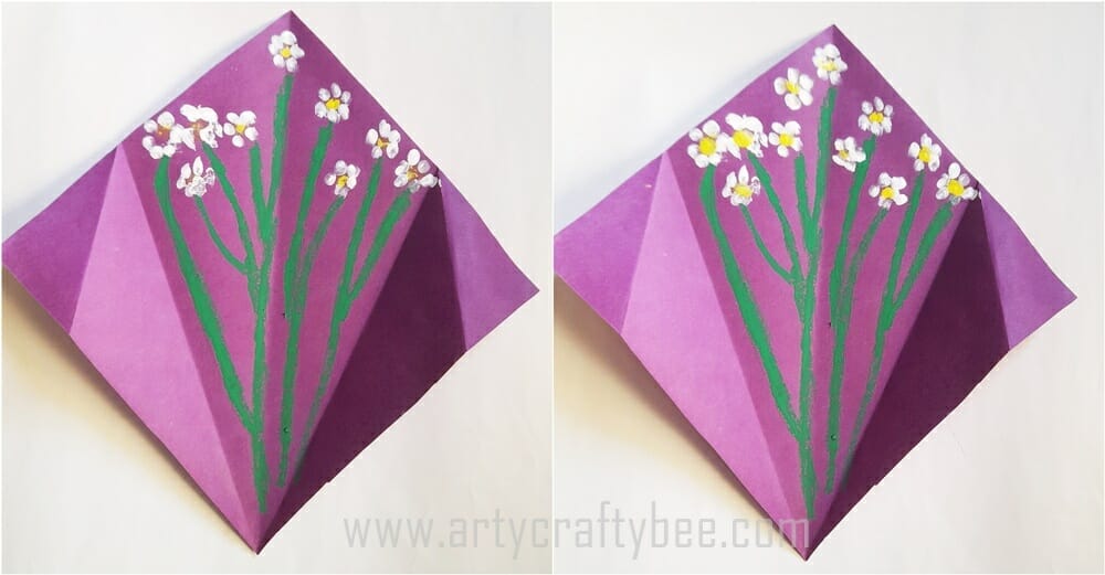 flower Mother's day painting craft ideas