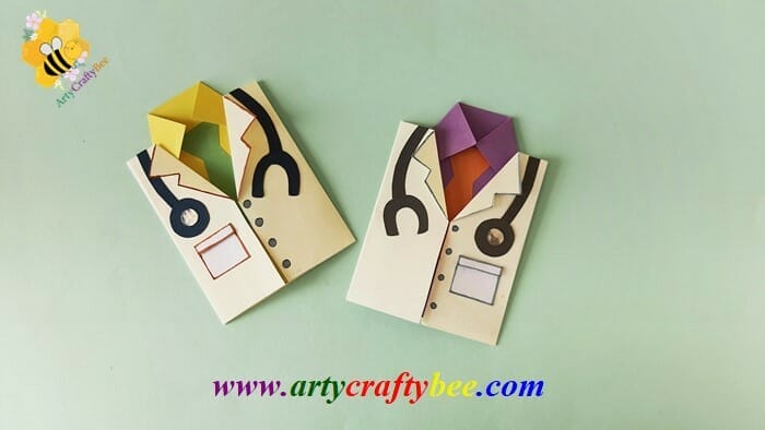 A DIY Doctor's Day Gift Card Tutorial doctor's day gift card