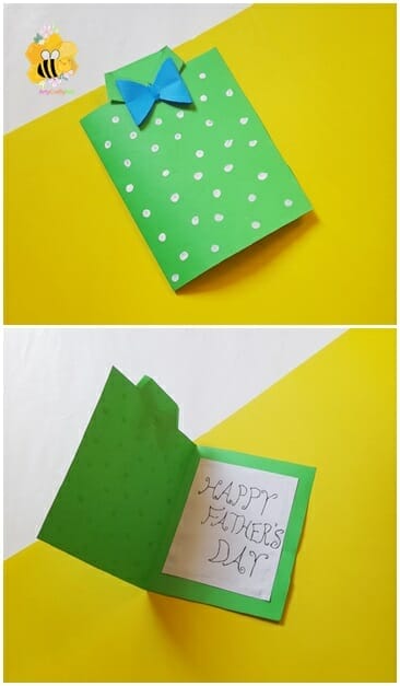 Father's day shirt card template free