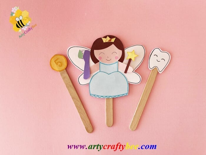 Magical Tooth Fairy Craft: Create Enchanting Puppets for Kids!