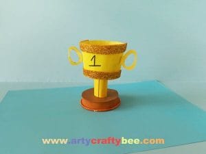 father's day trophy cup craft