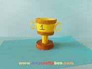 3D Father s Day Trophy With Paper Cup Super Easy Arty Crafty Bee