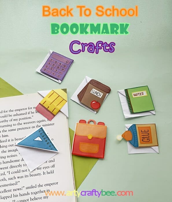 Back to school bookmarks free