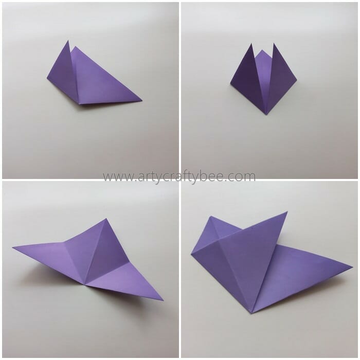  how to make an origami bat