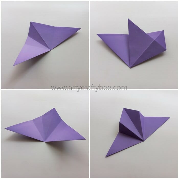easy origami bat