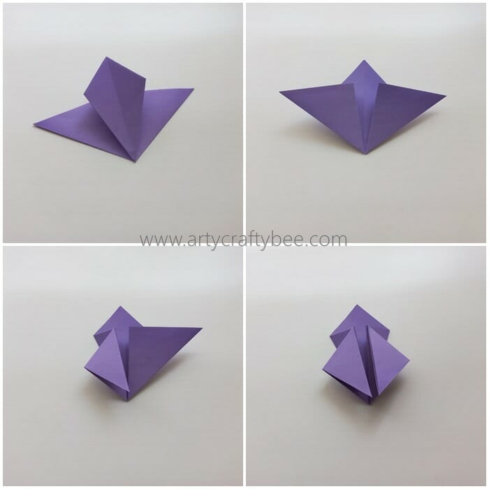 how to make a origami bat