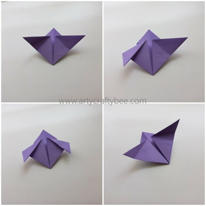  how to make origami bat