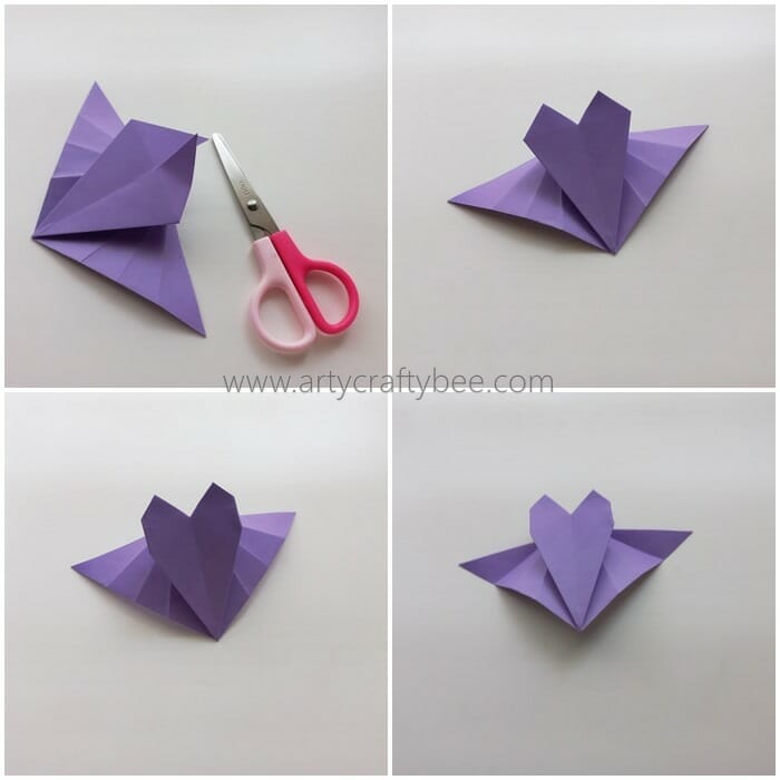  halloween origami bat