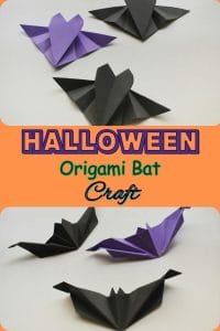 how to fold an origami bat