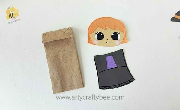 halloween craft ideas for kindergarteners Bag Witch  f