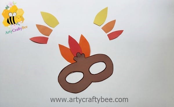  turkey mask craft for kids