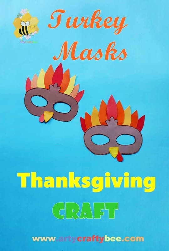 turkey mask craft for kids