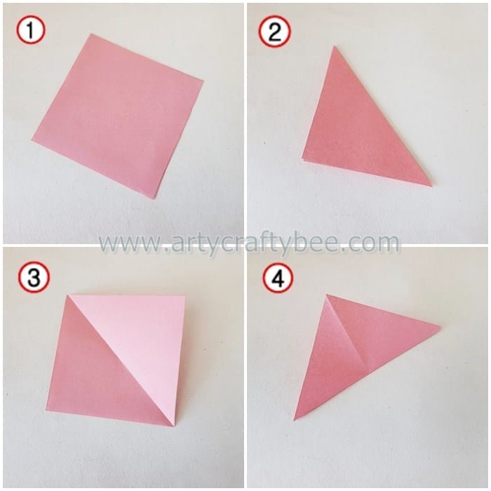 origami tulip flower