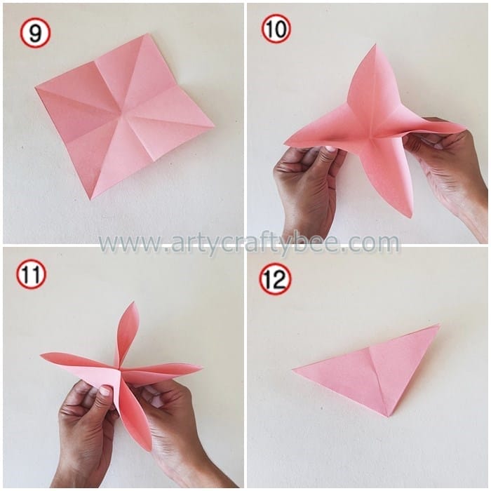 origami tulip instructions