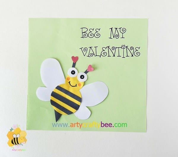 Bee My Valentine Craft for Valentine’s Day